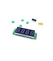 Cемисегментный 4-разрядный LED индикатор ISP интерфейс на 74HC595 (14981)
