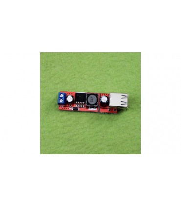 Понижающий LM2596 DC 9/12/24/36V DC 5V 3A 2xUSB (10656)