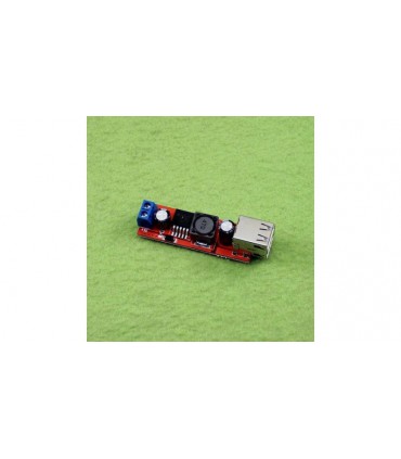 Понижающий LM2596 DC 9/12/24/36V DC 5V 3A 2xUSB (10656)