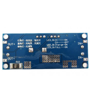 Преобразователь понижающий XL4015E1 DC in 4-38V out 1.25-35V 0-5А (18571)