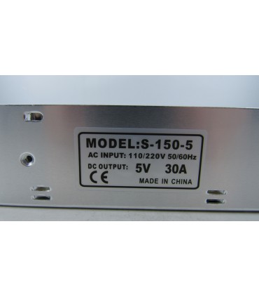 Блок питания в металлическом корпусе 5V 30A S-150-5 (18849)