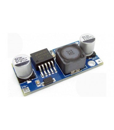 Понижающий преобразователь напряжения LM2596S 6-40V to 5V 3A (15169)