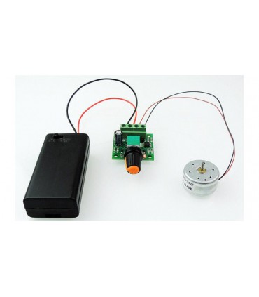 ШИМ регулятор двигателя постоянного тока PWM 1.8V 3V 5V 6V 12V 2A (15926)