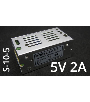 Импульсный блок питания трансформатор 5V 2A 10W S-10-5 (15586)