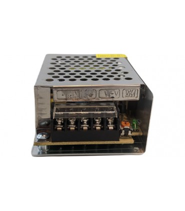 Блок питания металлический ледовский 12V 5A 60W S-60-12 (19377)