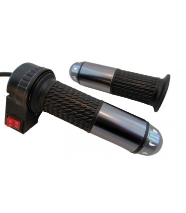 Ручка газа для электровелосипеда пара с переключателем (17471)