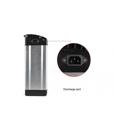 Алюминиевый корпус для батареи электровелосипеда Haiba 410*110*90мм (17444)