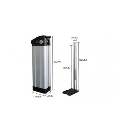 Кейс для аккумуляторной батареи электровелосипедов 36V 15Ah (12939)