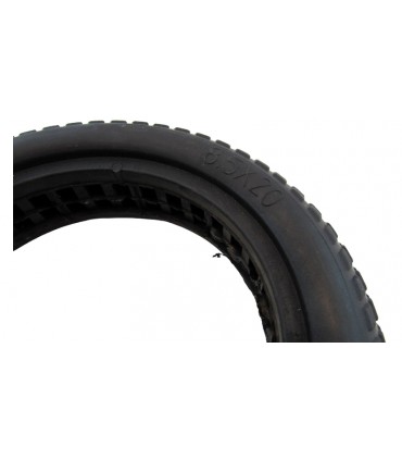 Сплошная антипрокольная шина покрышка 8.5*20 для электросамоката (17398)