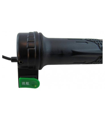 Ручка газа для электровелосипеда с кнопкой под сигнал (16976)