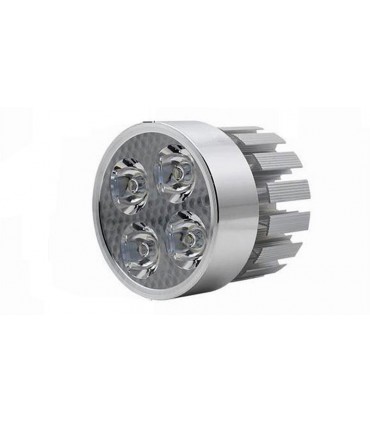 Фара для электровелосипеда 12-80V 4*LED с резьбой (15273)