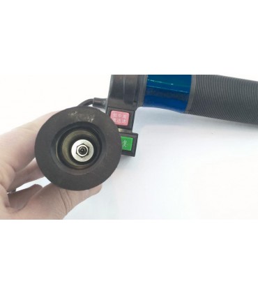 Универсальная ручка газа велосипеда с переключателем и кнопкой синий комплект (16704)