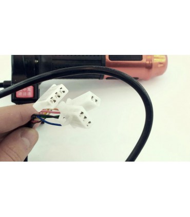 Универсальная ручка газа велосипеда с переключателем и кнопкой бронзовый комплект (16702)