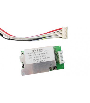 Плата контроллер аккумулятора BMS LiIon 7S 24V разряд 30A заряд 5A (17655)