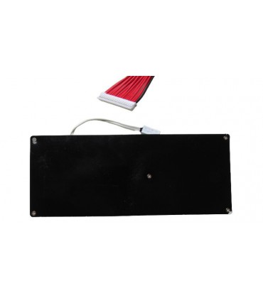 Плата контроллер аккумулятора BMS LiIon 17S 64V разряд 60A заряд 60A (17659)