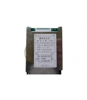 Плата контроллер аккумулятора BMS LiIon 13S 48V разряд 60A заряд 60A (17657)