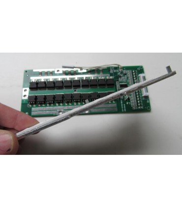 Плата контроллер аккумулятора BMS LiIon 13S 48V разряд 60A заряд 60A (17657)