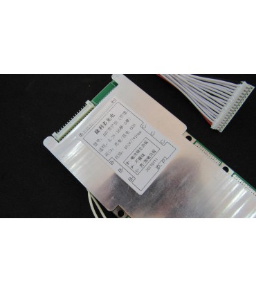 Плата контроллер аккумулятора BMS LiFePo 16S 48V разряд 60A заряд 60A (17680)