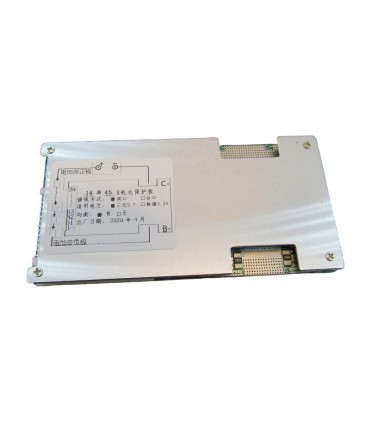Плата защиты аккумулятора контроллер BMS для Li-Ion 14S 48V 45A (17096)