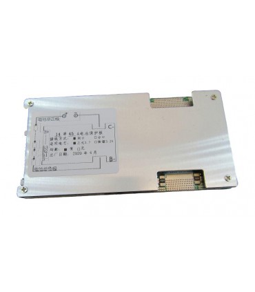 Плата защиты аккумулятора контроллер BMS для Li-Ion 14S 48V 45A (17096)