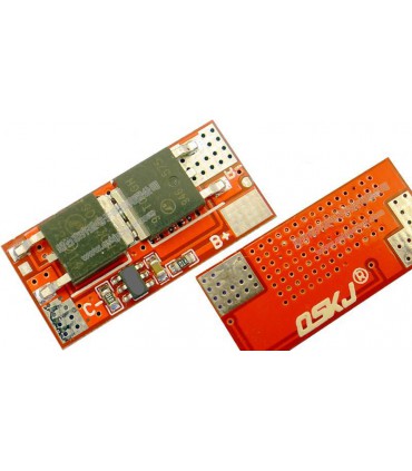 Плата защиты аккумулятора контролер электроотвертки Li-Ion Li-Po 1S 3.7V 10A (15719)