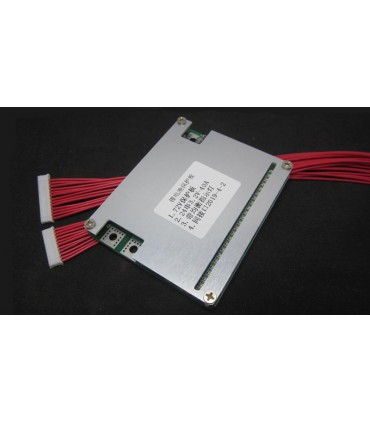 Плата защиты аккумулятора с балансировкой BMS LiFePo 24S 72V 20A (16145)