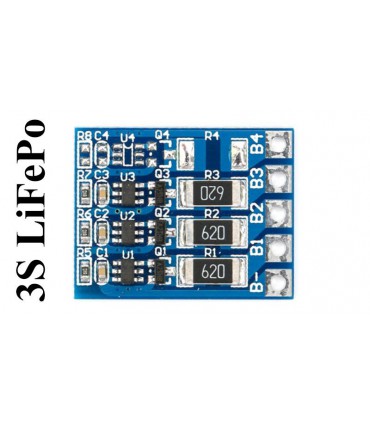 Плата балансировки балансир аккумуляторов LiFePo 3*3.6V (11286)