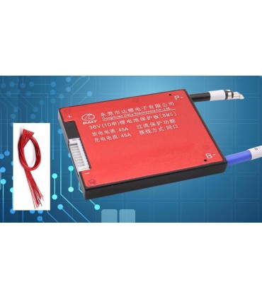 Контроллер защиты заряда разряда BMS 10S LiIon 36V 25A водонепроницаемая (12927)