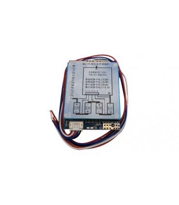 Контроллер защиты заряда разряда BMS 4*LiFePo4 100A (12924)