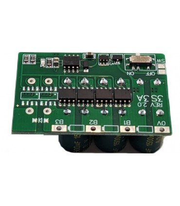 Универсальный активный конденсаторный балансир LiIon LiFePo LTO 3S 3A (19267)