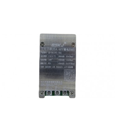 Плата защиты аккумулятора BMS LiIon 13S 48V 25A (18945)