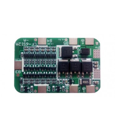 Контроллер защиты заряда разряда BMS 6*Li-Ion 12A (12926)