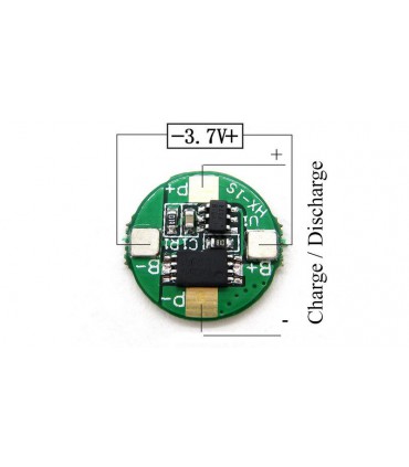 Плата защиты аккумуляторов Li-Ion 3.7V 2.5A (14590)