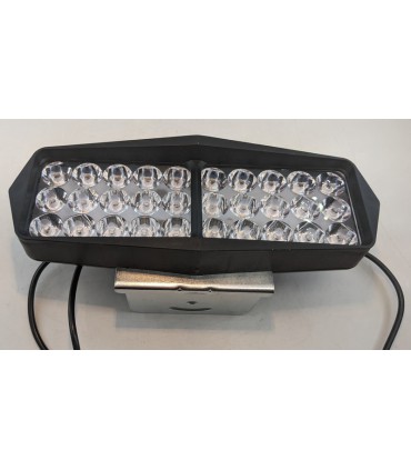 Фара на велосипед мотоцикл 30*LED 45W 12-80V (19307)
