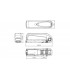 Корпус батарея для электровелосипеда Li-Ion 48V 13S 65*18650 (16420)