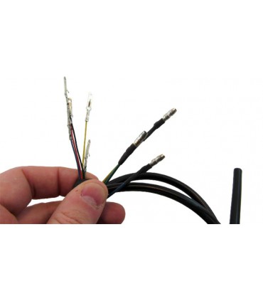 Кабель двигателя электровелосипеда 350W 3*1+5*0.2мм 1м круглый (17487)