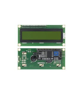 Дисплей 1602 5V зеленый экран с интерфейсной шиной IIC I2C (17648) Дисплей 1602 5V зеленый экран с интерфейсной шиной IIC I2C (17648)