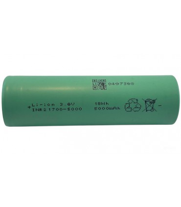Аккумулятор EVE 50PL 5000mAh INR21700 Li-ion 3.6V 125A (21012)