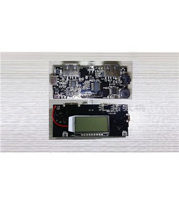 Power Bank портативная зарядка 6*18650 LCD 2A (14905)