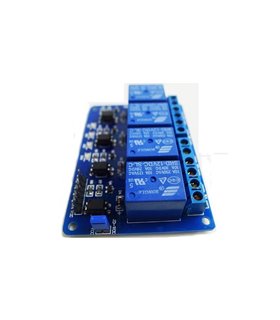 4-х канальный модуль реле релейный модуль 12V 10A Arduino (16333)