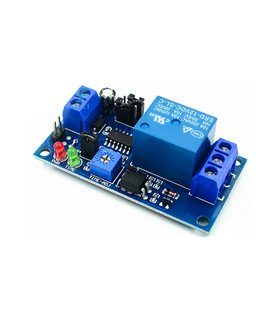 Реле задержки 12V с потенциометром (17528) Реле задержки 12V с потенциометром (17528)