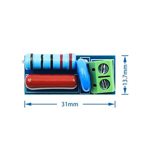 Радиоуправляемый модуль реле контактной защиты электромагнитный модуль защиты от помех (17513)