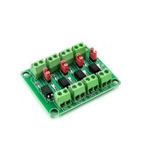 Оптопара PC817 4-х канальный модуль управления напряжением (17640)