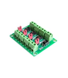 Оптопара PC817 4-х канальный модуль управления напряжением (17640)