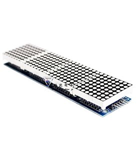 Модуль на четыре матрицы 1088AS с драйверами MAX7219 (17556) Модуль на четыре матрицы 1088AS с драйверами MAX7219 (17556)