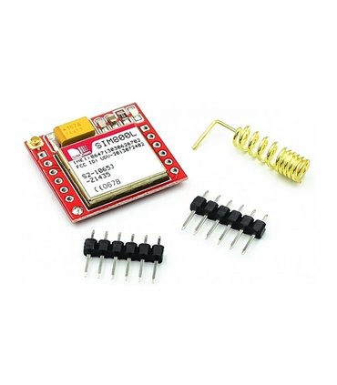 Модуль SIM800L плата адаптер GPRS GSM microSIM (17627)