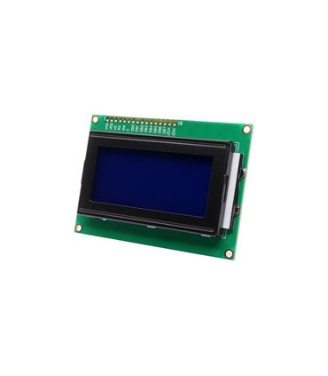 Модуль LCD 1604 дисплей синий символы белые под Arduino (17626)