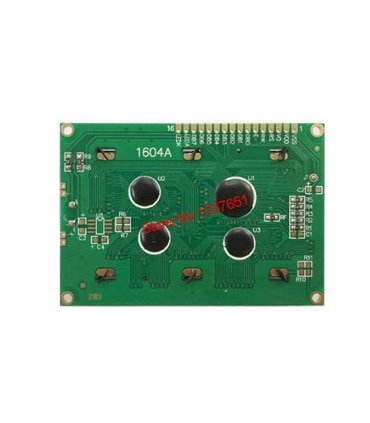 Модуль LCD 1604 дисплей синий символы белые под Arduino (17626)