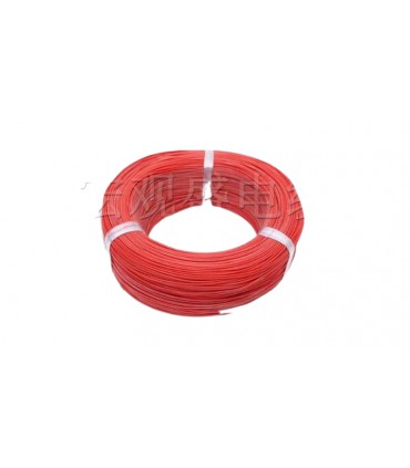 Изолированный кабель многожильный силикон 22 awg 3239 1.76мм 3kv красный 1м (23004)