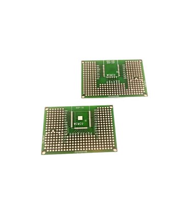 Двусторонняя макетная плата WiFi ESP8266 ESP12E ESP12E12F ESP32 5*7см (15504)